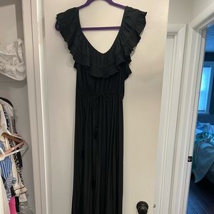 Calypso Long Black Sundress - NWT